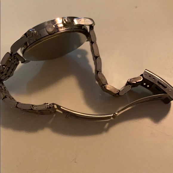 Silver and White Link Men’s Watch - Picture 4 of 4